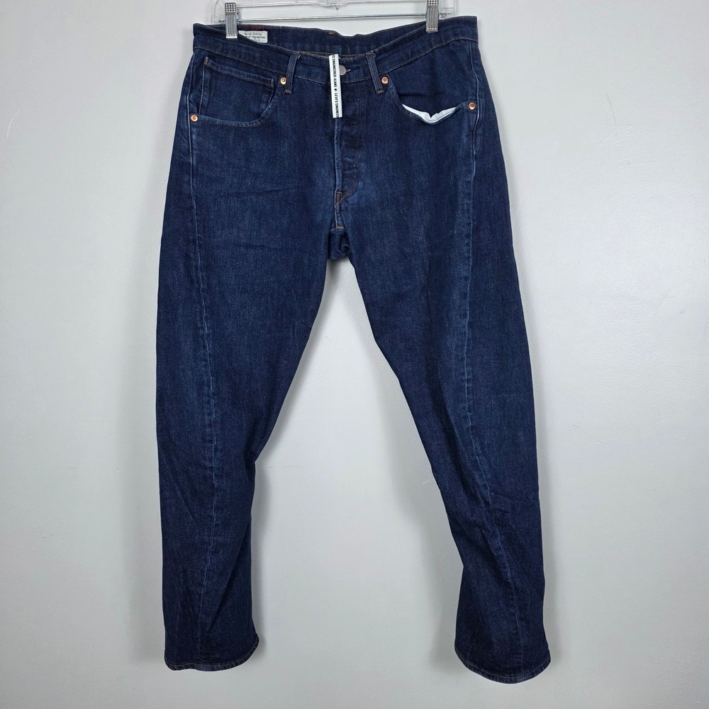 Levi's Engineered Twisted Denim Jeans LEJ 541 Premium Dark Wash Mens Size 35x27